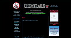 Desktop Screenshot of chemtrails911.com